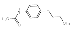 N1-(4-BUTYLPHENYL)ACETAMIDE结构式