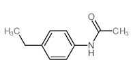 p-Ethylacetanilide结构式