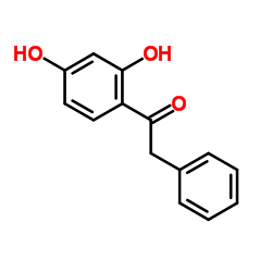 2',4'-二羟基-2-苯基苯乙酮结构式