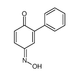2-PHENYL-[1,4]BENZOQUINONE 4-OXIME结构式