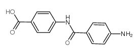 4-(4-氨基苯甲酰基氨基)-苯甲酸结构式