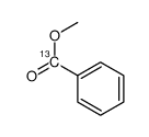 苯甲酸甲酯-Alpha-13C结构式