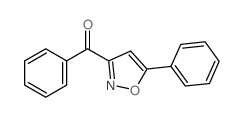 Methanone, phenyl(5-phenyl-3-isoxazolyl)-结构式