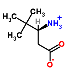 (S)-3-叔丁基-beta-丙氨酸结构式