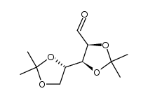 aldehydo-2,3:4,5-di-O-isopropylidene-D-arabinose结构式