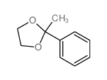 Acetophenone ethylene ketal结构式