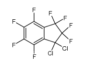 1,1-dichloroperfluoroindan结构式