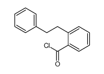 BENZOYL CHLORIDE,2-(2-PHENYLETHYL)-结构式