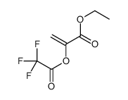 ethyl 2-(2,2,2-trifluoroacetyl)oxyprop-2-enoate结构式
