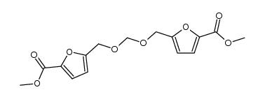 1,1-bis-(2'-methoxyfuroyl-5'-methyleneoxy)methane结构式