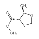 4-Oxazolidinecarboxylicacid,5-methyl-,methylester,(4S,5R)-(9CI)结构式