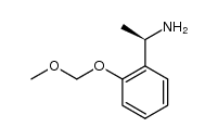 (1R)-1-[2-(methoxymethoxy)phenyl]ethanamine结构式