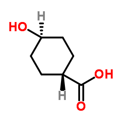 反式-4-羟基环己烷羧酸结构式