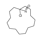 1-chloro-1-nitrosocyclopentadecane结构式