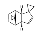 spiro[2.4]hepta-4,6-diene [endo-cyclopropanespiro-5-(tricyclo[5.2.1.02,6]deca-3,8-diene)-10-spirocyclopropane]结构式