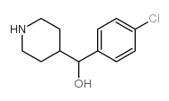 ALPHA-(4-CHLOROPHENYL)-4-PIPERIDINEMETHANOL结构式