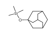 trimethyl(tricyclo[3.3.1.13,7]dec-1-yloxy)silane结构式