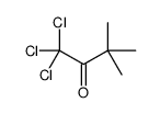 1,1,1-trichloro-3,3-dimethylbutan-2-one结构式
