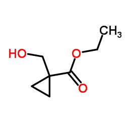 1-羟基甲基-环丙烷羧酸乙酯结构式