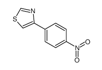 4-(4-nitrophenyl)-1,3-thiazole结构式
