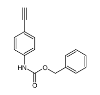 benzyl N-(4-ethynylphenyl)carbamate结构式