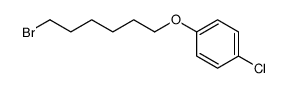 1-(6-bromohexoxy)-4-chlorobenzene结构式