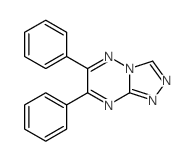 3,4-diphenyl-1,2,5,7,8-pentazabicyclo[4.3.0]nona-2,4,6,8-tetraene结构式