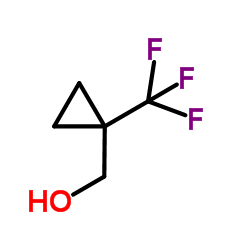 (1-三氟甲基-环丙基)-甲醇结构式