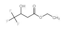 3-羟基-4,4,4-三氟丁酸乙酯结构式