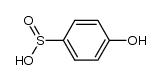 p-hydroxybenzenesulfinic acid结构式
