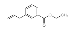 3-ALLYL-BENZOIC ACID ETHYL ESTER结构式