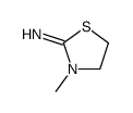 3-Methyl-2-thiazolidinimine结构式