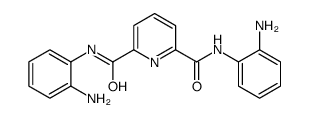 2-N,6-N-bis(2-aminophenyl)pyridine-2,6-dicarboxamide结构式