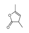 3,5-dimethyl-3H-furan-2-one结构式