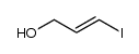 trans-3-iodo-2-propen-1-ol结构式
