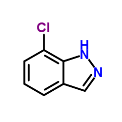 7-氯吲唑结构式