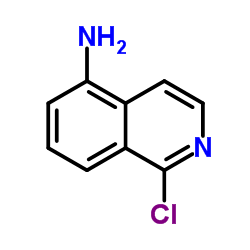 5-氨基-1-氯异喹啉结构式