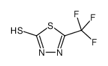 5-(trifluoromethyl)-3H-1,3,4-thiadiazole-2-thione结构式