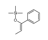 trimethyl(1-phenylprop-1-enoxy)silane结构式