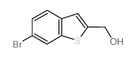 (6-BROMOBENZO[B]THIOPHEN-2-YL)METHANOL结构式