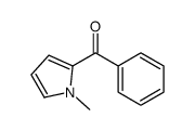 (1-methyl-1H-pyrrol-2-yl)(phenyl)methanone结构式