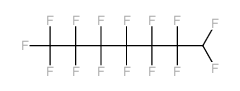 1-HYDRO-PENTADECAFLUOROHEPTANE结构式