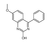 7-methoxy-4-phenyl-1H-quinazolin-2-one结构式