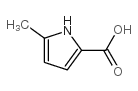 5-甲基吡咯-2-羧酸结构式