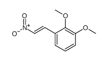 2,3-二甲氧基-b-硝基苯乙烯结构式