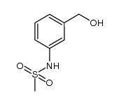 N-[3-(hydroxymethyl)phenyl]-methanesulfonamide结构式