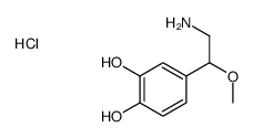 DL-&beta;-O-甲基去甲肾上腺素盐酸盐结构式