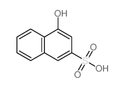 2-Naphthalenesulfonicacid, 4-hydroxy-结构式
