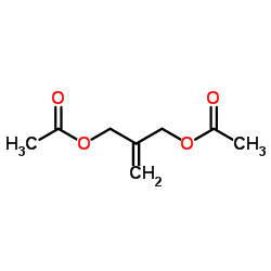 2-(Acetoxymethyl)-2-propen-1-yl acetate结构式