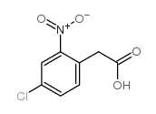 4-氯-2-硝基苯乙酸结构式